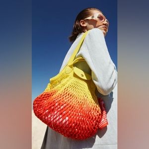 LONGCHAMP Tie-Dye Le Pliage Filet Top-Handle Bag